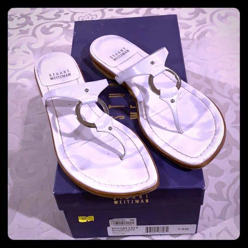 Stuart Weitzman Ringbearer Sandals, size 7